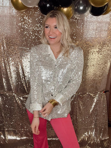 The Collette Sequin Top